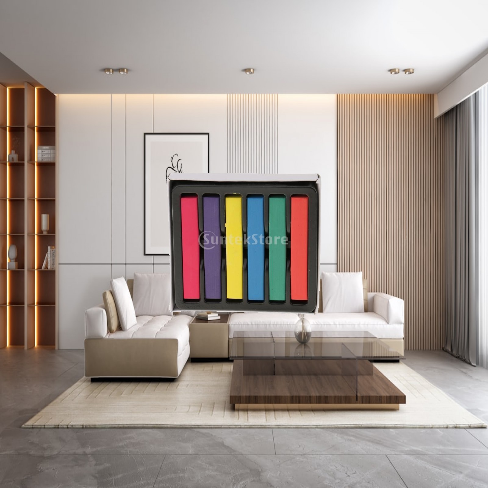 Chalk Pastel Set - Craie capillaire pastel, ensemble de craies