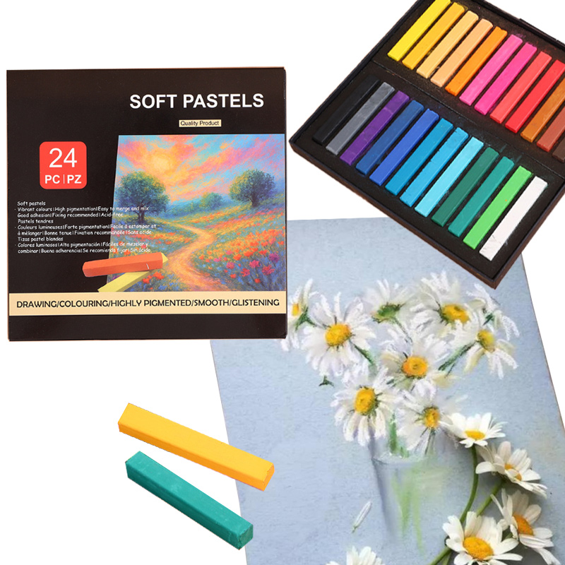 Chalk Pastel Set - Ensemble de craie Pastel douce 12/24
