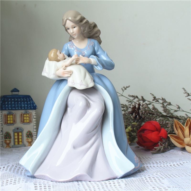 Art And Craft For Mother'S Day - xx-Europe Statues en céramique Mère et