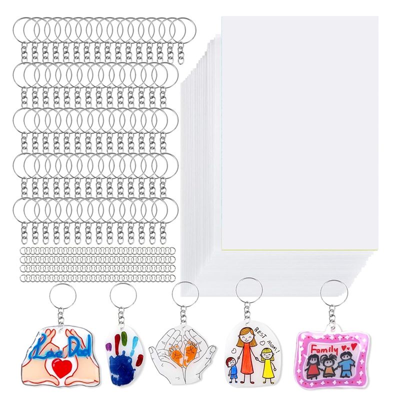 Art And Craft For Mother'S Day - LIKE WISH Feuilles de plastique rétractable