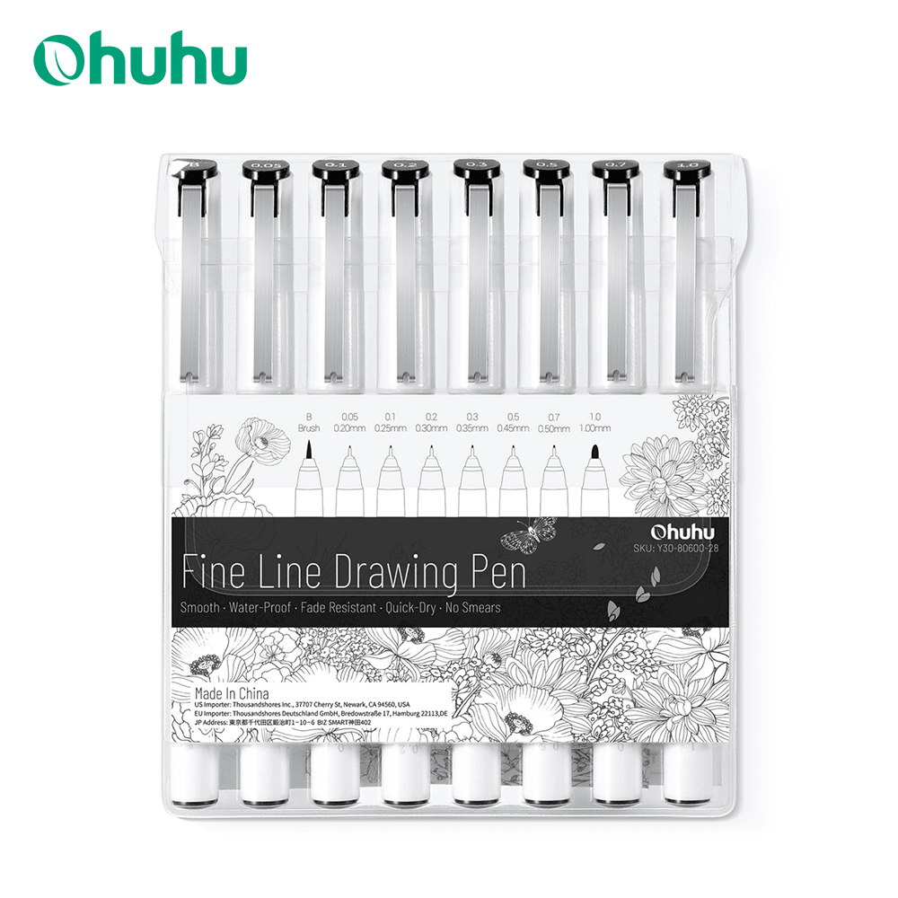 Copic Marker Sketch - Ohuhu Micro stylo Fineliner stylos à