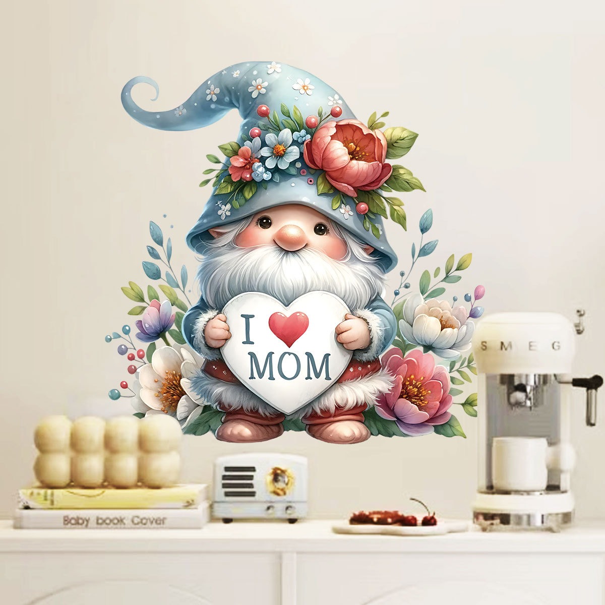 Autocollants muraux pour la fê - Art And Craft For Mother'S Day avis et prix