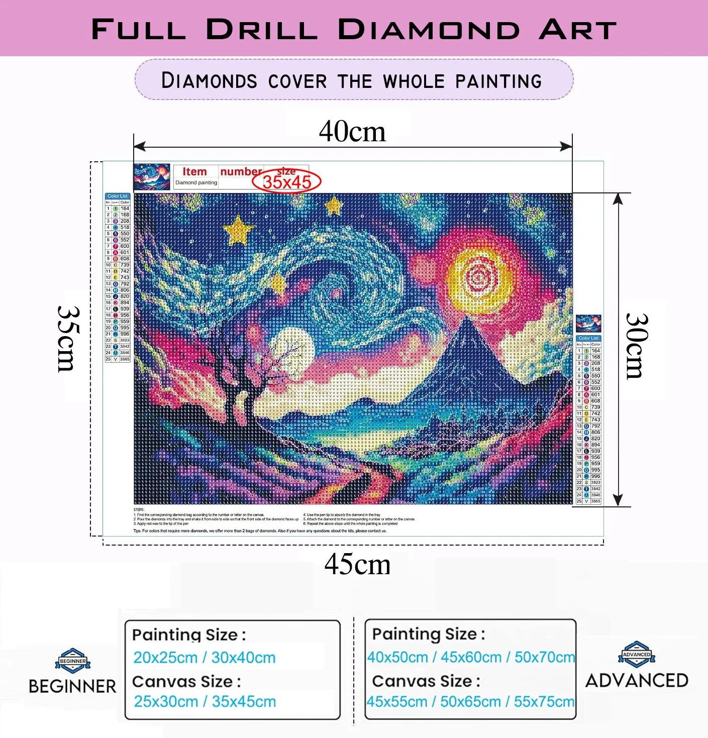 Kit de peinture diamant bricol - Art And Craft For Mother'S Day avis et prix