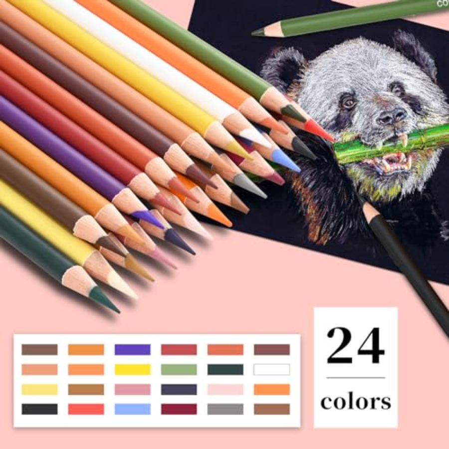 Ensemble de crayons de fusain  - Chalk Pastel Set avis et prix