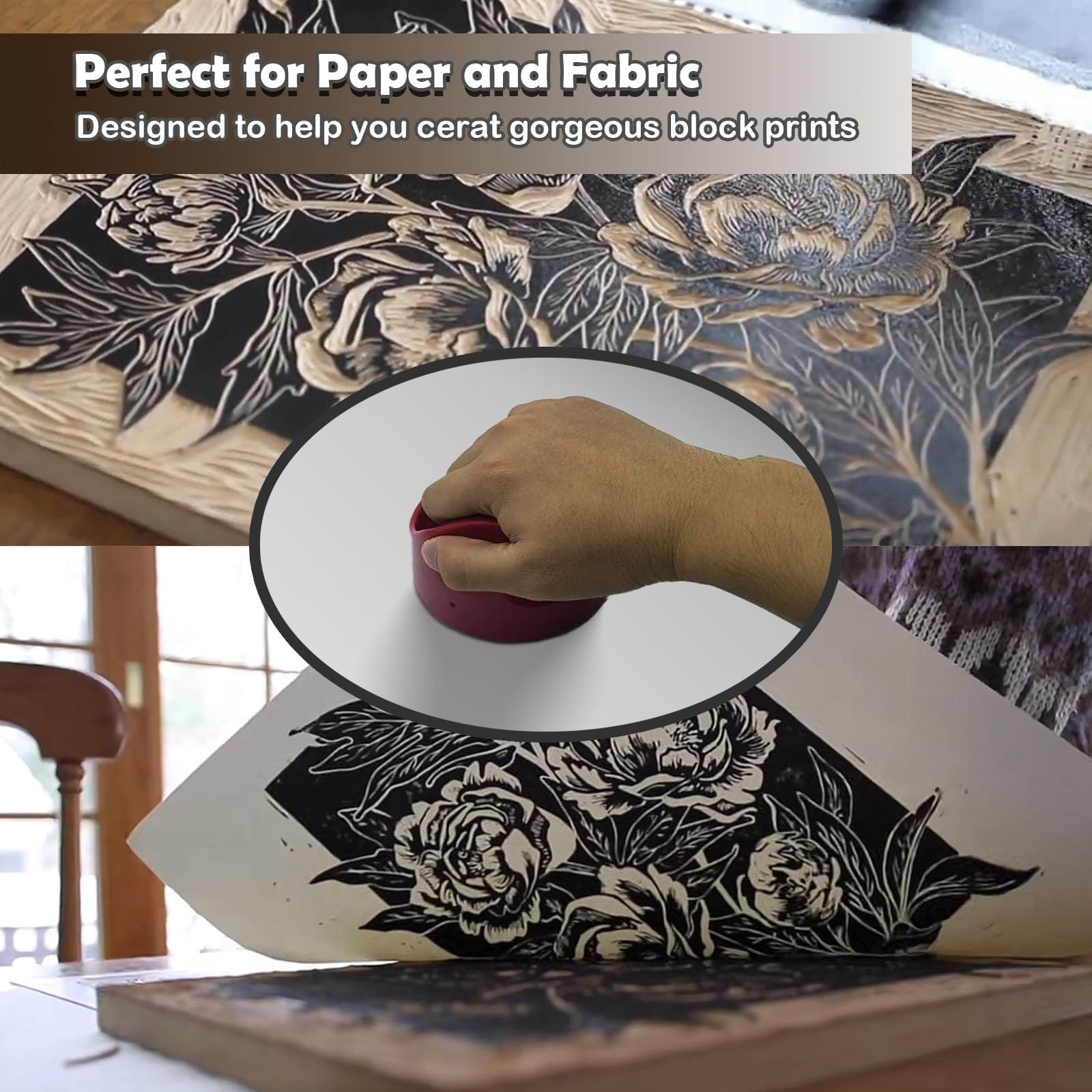 Bloc d'impression Baren, outil - Lino Printing Block avis et prix