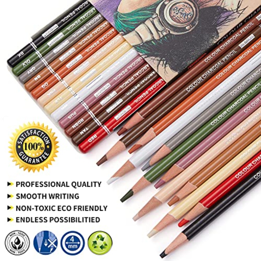 Ensemble de crayons de dessin  - Chalk Pastel Set avis et prix