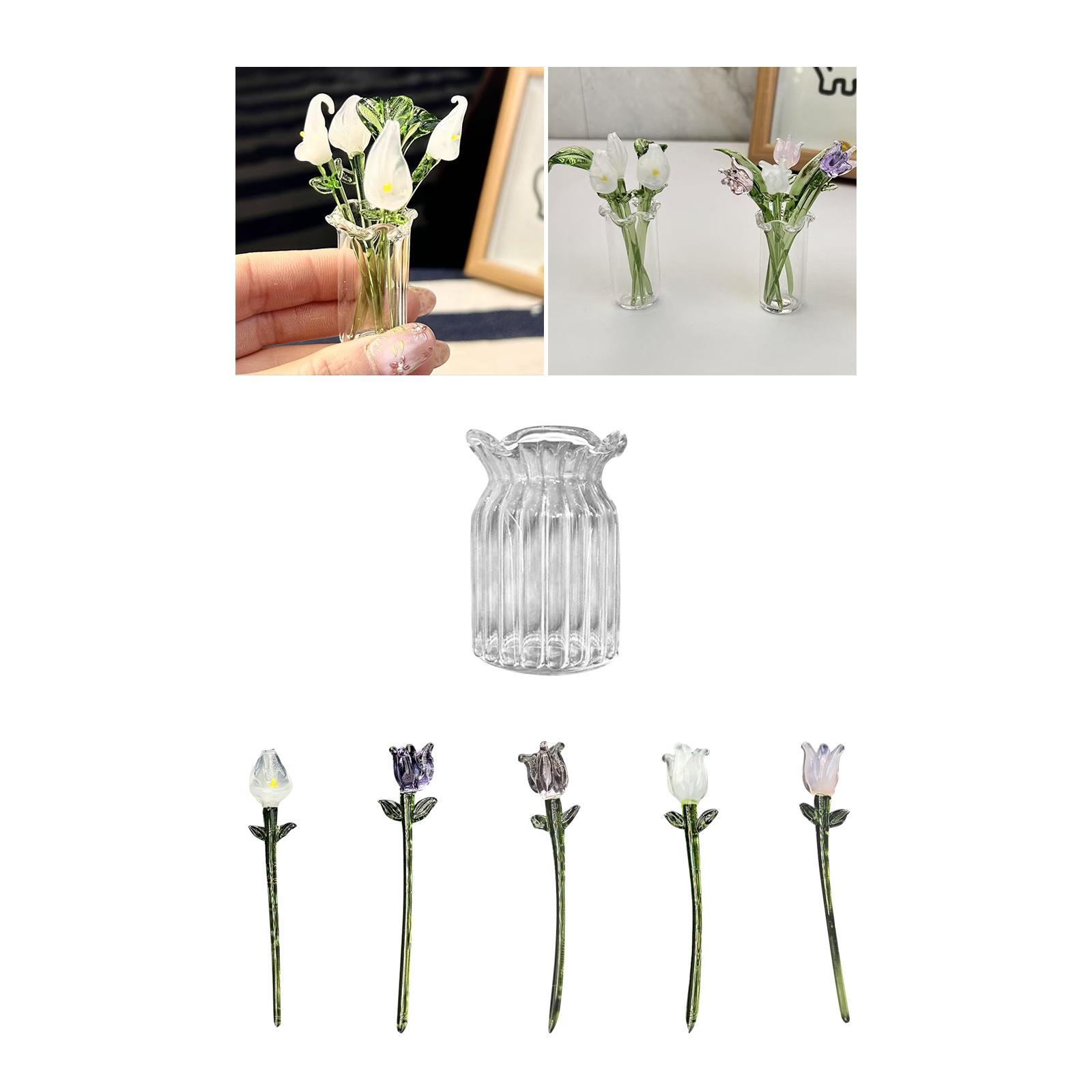 Figurine de fleur en verre, dé - Art And Craft For Mother'S Day avis et prix