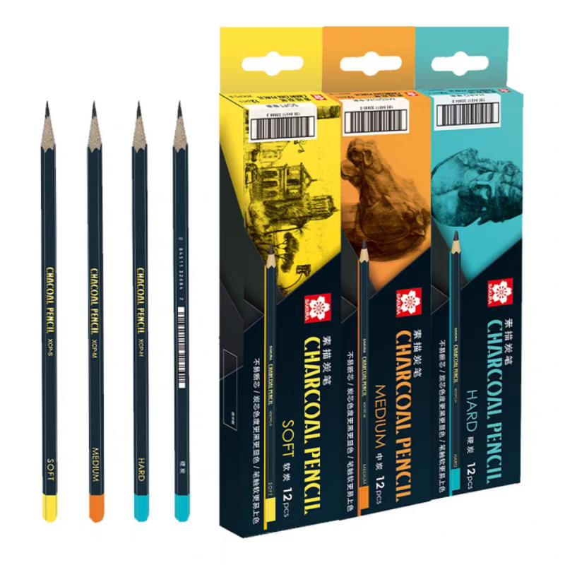SAKURA crayons à croquis charb - Chalk Pastel Set avis et prix