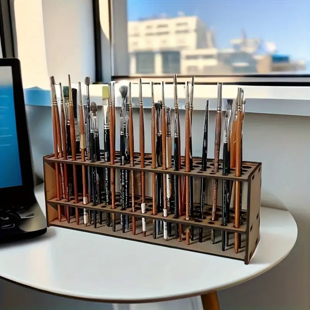 Porte-pinceaux en bois à 67 em - Art Craft Japan avis et prix